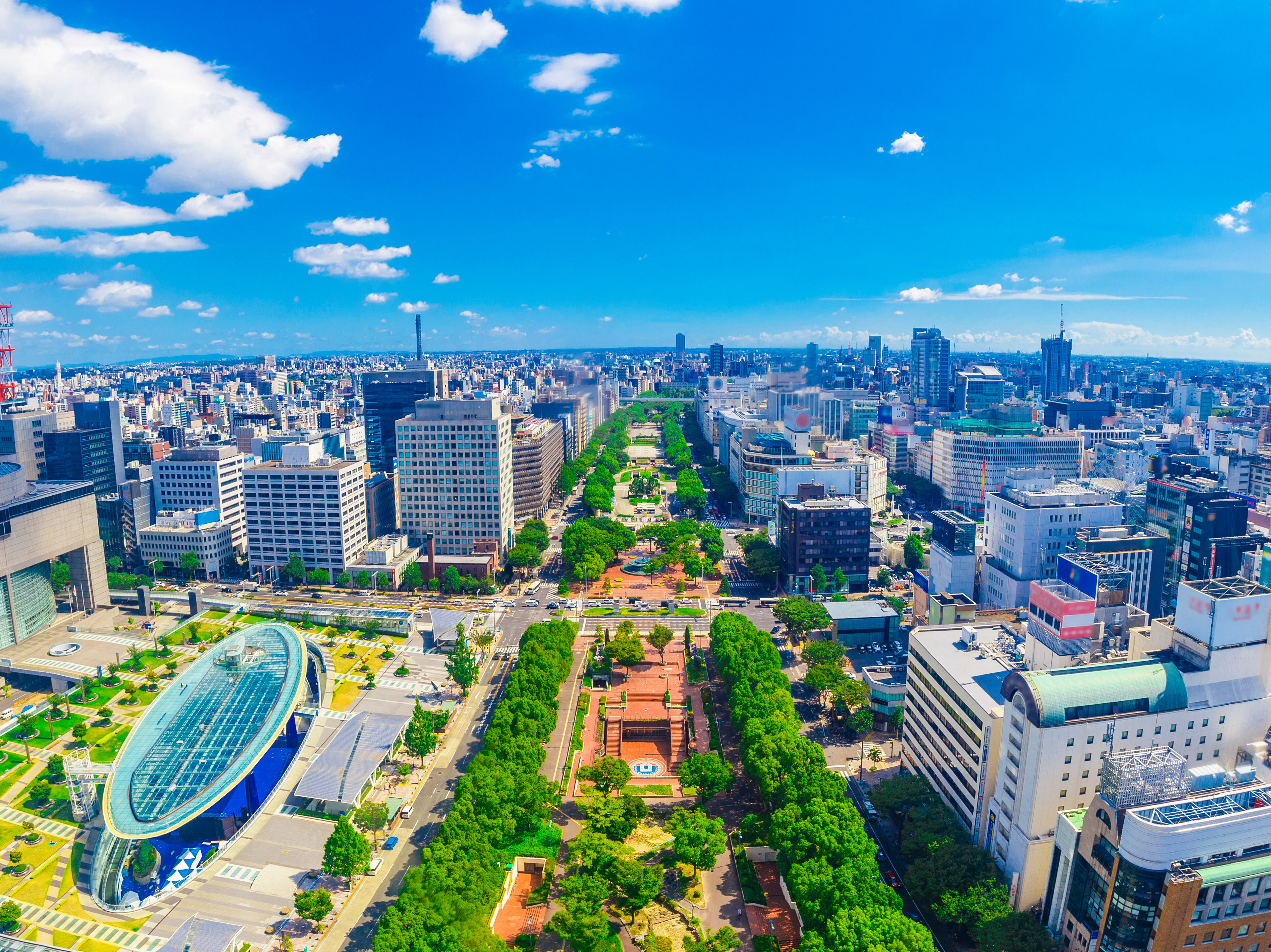 名古屋 テレビ塔からの景色